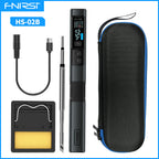FNIRSI HS-02 Smart Electric Soldering Iron PD 100W Adjustable Constant Temperature Fast Heat Portable Soldering Iron Station Kit