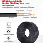 10pcs SMA Male Plug SMA Female RP SMA Male Female Connector Crimp for RG58 U LMR195 RG142 RG400 CABLE Wire Terminal Straight