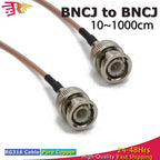 RG316 Q9 BNC Male To BNC Male Cable Coax Jumper Pigtail Cable Crimp Fast Delivery WiFi Antenna Extension Cable