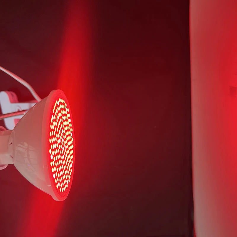 〔CC55〕Red Light Therapy Bulb With Lamp Clip LED 660nm Red And 850nm Near Infrared Combo Therapy Device For Skin Care Pain Relief
