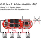 3S 4S 5S Li-ion LiPo LiFePO4 BMS 25A Battery Protection Board Balanced Charging Module for Power Tool Battery Pack