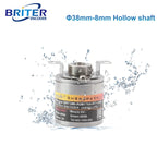 Waterproof Blind Hole Absolute Encoder Magnetic Single/Multi Turn Angle Measurement CAN RS485 Output Power Off Memory
