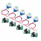 3/5 Set 28BYJ-48 ULN2003 5V Stepper Motor + ULN2003 Driver Board Suitable for Arduino Driver Test Module Stepper Motors DIY Kit