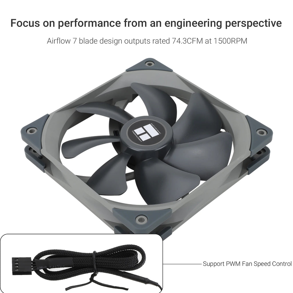 Thermalright 140mm Case Fan TL-C14/C14C/C14C-S/C14CW/C14CW-S CPU Cooling Fan ARGB 140mm Balance Fan Balance Performance Fan