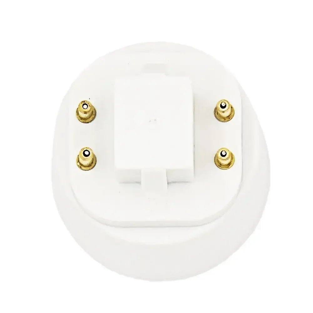 6pcs Gx24q To E26/E27adapter 4Pin 15.5mm Converter G24q To E26 E27 Adaptor CFL Light Socket Adapter