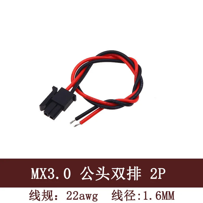 5PC Micro-fit Molex MX3.0 43025 43020 22AWG Dual Row Small 5557 5559 Male Female Air Dock Electronic Terminal Wire Cable Harness
