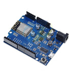 ESP-12E WeMos D1 UNO R3 CH340 CH340G WiFi Development Board Based ESP8266 Shield Smart Electronic PCB For Arduino Compatible IDE
