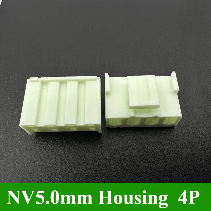 5/10/30/50/100Pcs NV5.0mm Pitch 5.0mm 2P 3P 4P 5P 6P Connector With Housing Straight Neddle Terminal Socket Replaces JST Plug