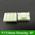 5/10/30/50/100Pcs NV5.0mm Pitch 5.0mm 2P 3P 4P 5P 6P Connector With Housing Straight Neddle Terminal Socket Replaces JST Plug