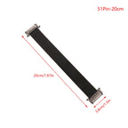 41/51Pin HDTV LCD LED Ribbon Cable 4K VBYONE FFC Screen Flex Cable Display Screen Connecting Wire