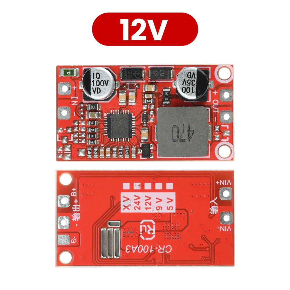 Buck Converter DC-DC 12-100V TO 5V 12V Buck Regulator Step-Down Power Supply Module 3A Low Ripple Voltage Step Down Board