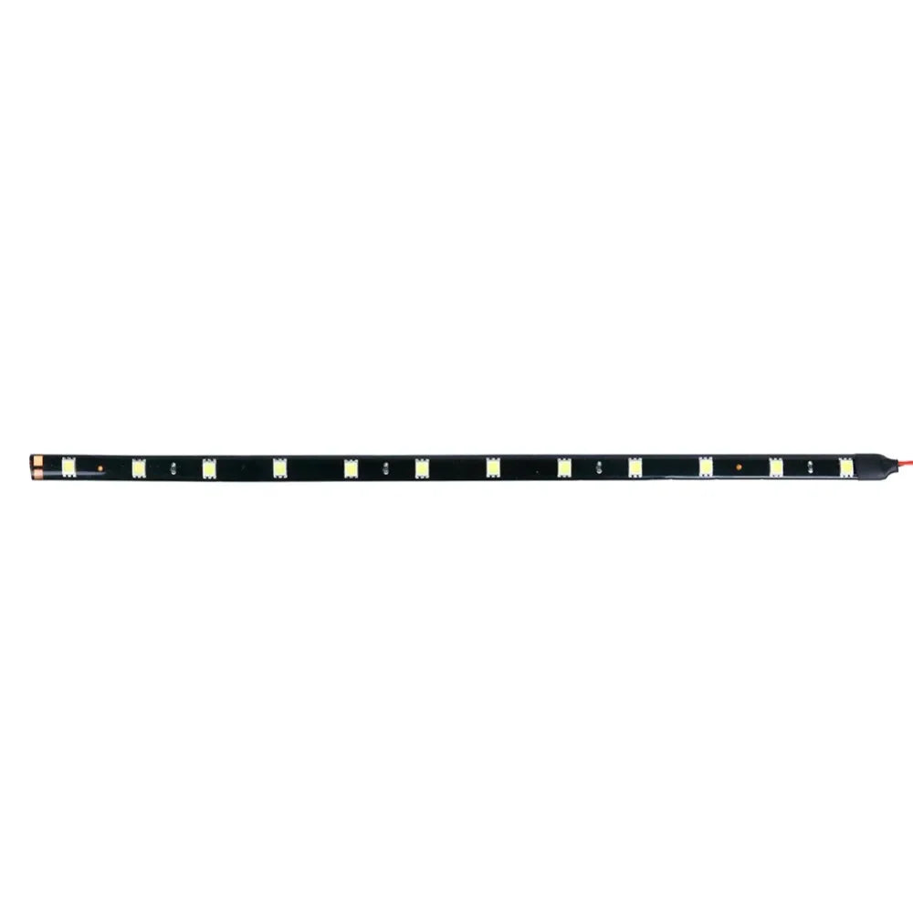 2 PCS LED strip SMD3528 Waterproof Flexible 30CM Red Green Blue White Warm white Super bright car Styling decor stickers lamp