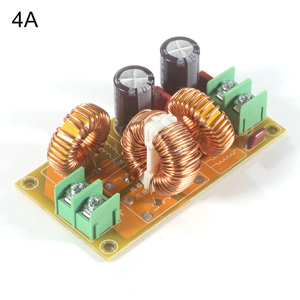 1pc 10/20A DC50V DC LC Filter DC Power Supply Filter Circuit For EMI Electromagnetic Interference Filter  Rectifier Filter Board