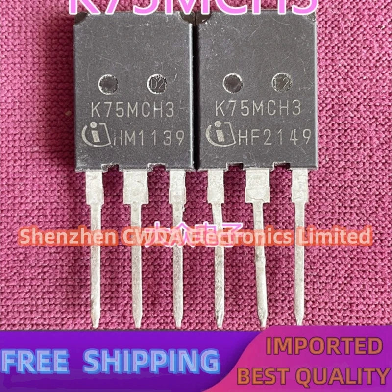 10PCS-20PCS  K75MCH3  IGBT  TO-247 75A 1200V In Stock