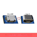 2/5pcs M85K USB Connector Type C USB 2.0 Data Transfer Data Power Adapter DIY Repair Adapte Modification Accessories