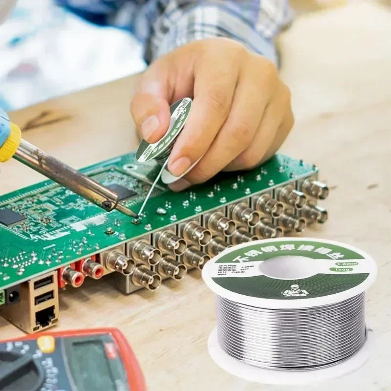 20G-300G High Purity Soldering Wire Roll For Electronic Repair Environmental Protection Tin No Need Solder Powder Soldering Rods