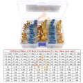 1100Pcs 110Value x 10pcs 0.5W 0.1ohm -10M 1/2W Metal Film Resistors Assortment kit set pack