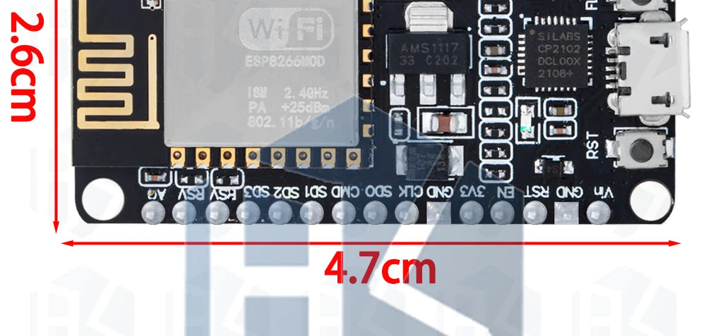 1PCS NodeMCU Motor Shield Board L293D for ESP-12E from ESP8266 esp 12E kit diy rc toy wifi rc smart car remote contro