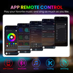 5V Bluetooth RGB LED Neon Strip Light 1M 2M 3M 3AA Battery Box 17Key 24key 44key Remote Control 108Leds/M Waterproof Room Decor