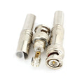 2/5/10PCS BNC Solderless Connector Q9 HD Video Oscilloscope Male Plug Welding Free 75-5 Ohm Monitoring Cable Connectors
