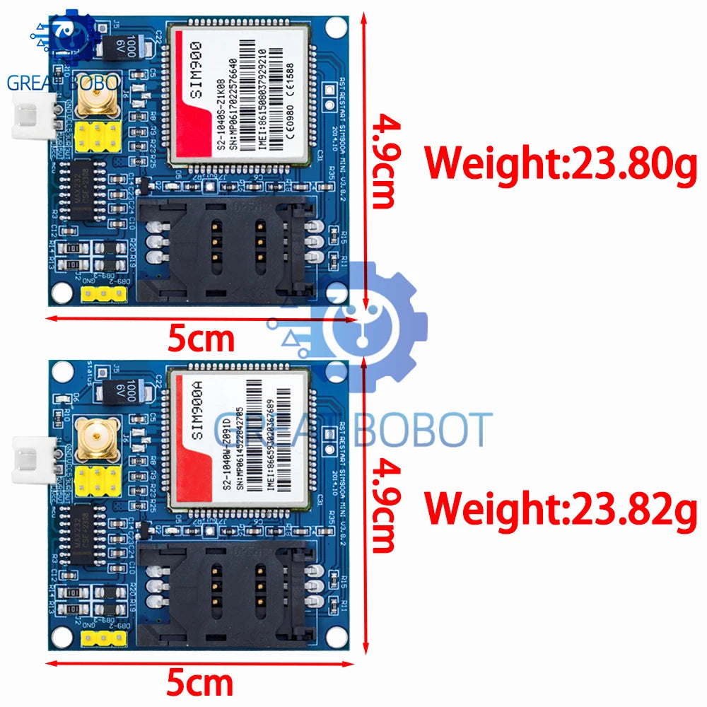 BS SIM900A SIM900 MINI V4.0 Wireless Data Transmission Module GSM GPRS Board Kit w/Antenna C83