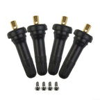 4Pcs TPMS Tire Pressure Monitoring System Anti explosion Snap In Tire Valve Stems