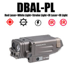 SBAL-PL DBAL-PL CQBL-1 Laser IR/Red/Green Dot Laser Indicator Momentary Constant Quick Open Scout Light Connect Mount For 20MM