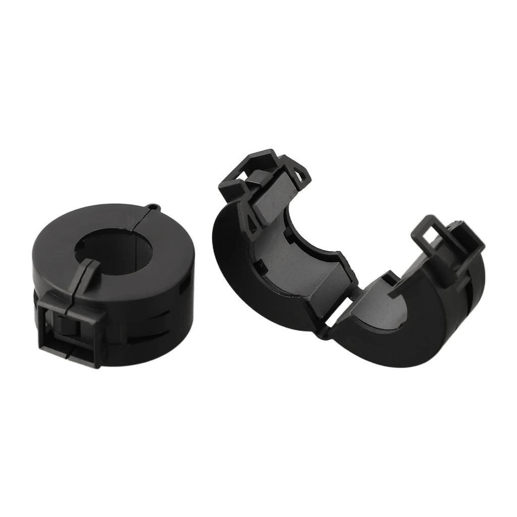 Audio Power Cable Filter Cable Clip Noise Reduction Clip Ferrite Bead Cable Nickel Zinc Ferrite Ring-On RFI Emi