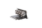 Linkwylan Keystone Frame Holder for DIN Rail Mounting Plate Electrical Distribution Box DIN-Rail Adapter 1/2/3/4/8-Ports
