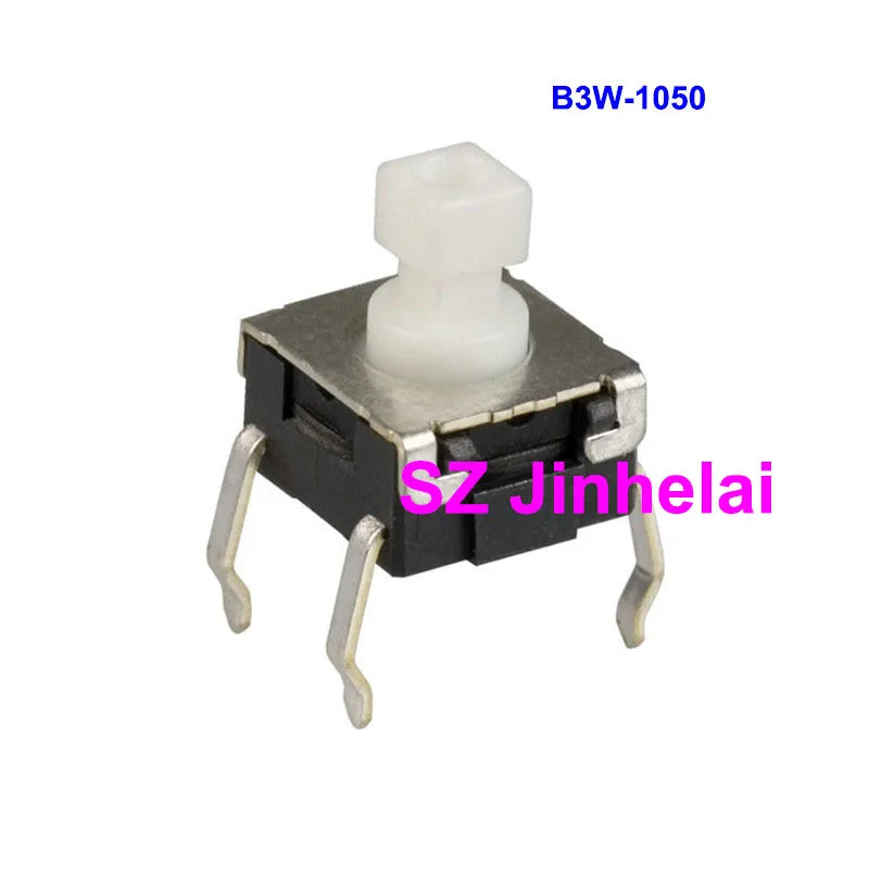 100pcs New Original Omron Waterproof Tactile Switch B3W-1000 1002 1050 1052 4000 4005 4050 4055