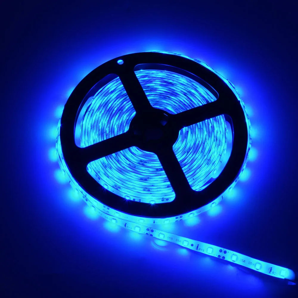 5m Waterproof 300LED 3528 2835 LED strip, 12V Flexible Lght 60 Or 120 Led/m LED Tape, RGB/White/Warm White/Blue/GreenRed/Yellow