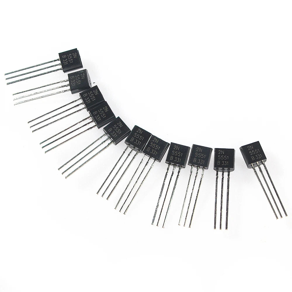 50pcs/lot  2N5551 2N5401 NPN Transistor Set, TO-92 Switching Transistors electronic components kit