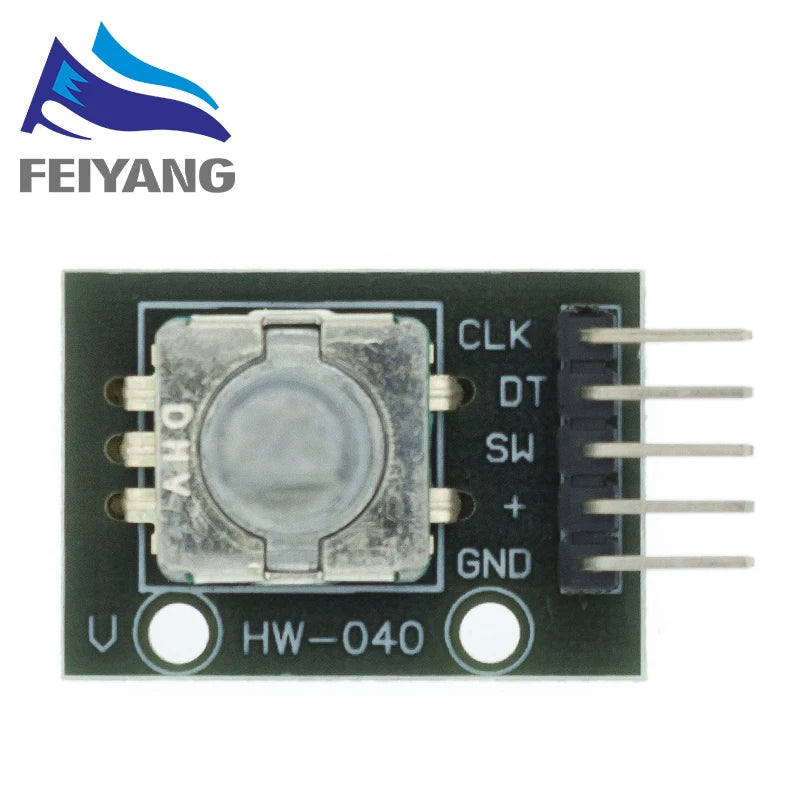 360 Degrees EC11 Rotary Encoder Module For Arduino Brick Sensor Switch Development Board KY-040 With Pins