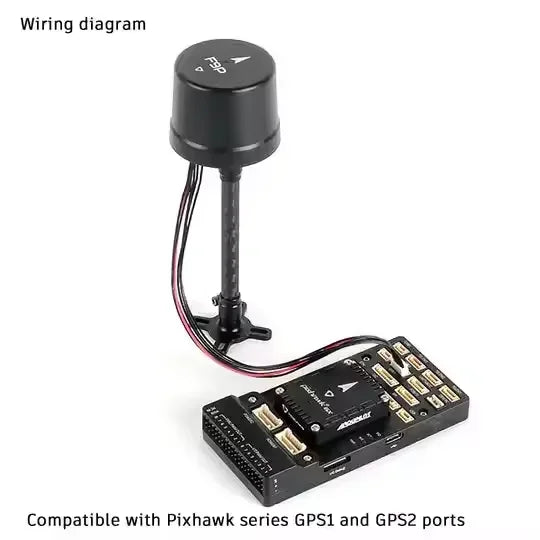 Holybro H-RTK F9P Ultralight GNSS Module High Precision  Accessory with ZED-F9P  IST8310 Compass