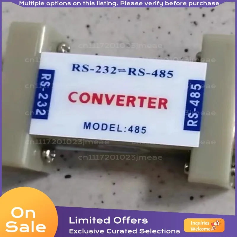 For HEXIN RS232 to RS485 Converter, Passive Bidirectional Serial Port Adapter, 6 Pin Terminal Connector