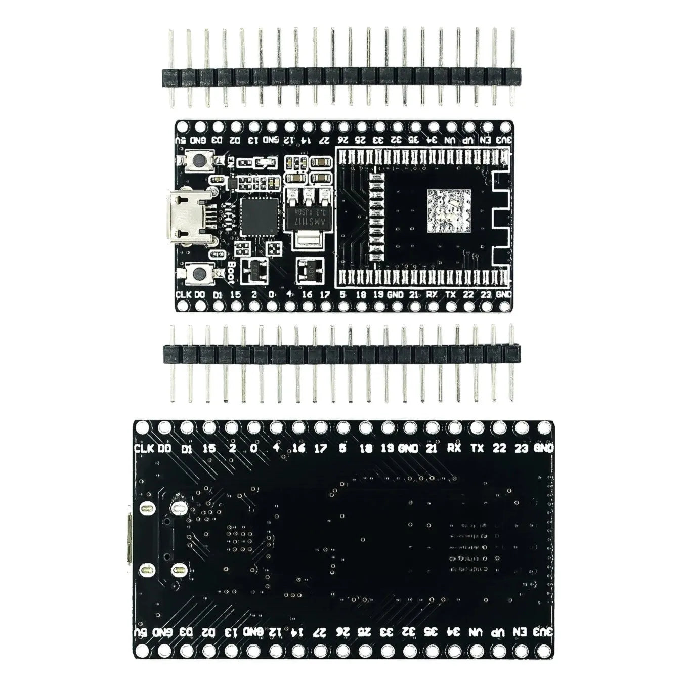 FOR ESP32 Development Board TYPE-C MICRO USB CH340C WiFi+Bluetooth Ultra-Low Power Consumption Dual Core FOR ESP32-DevKitC-32