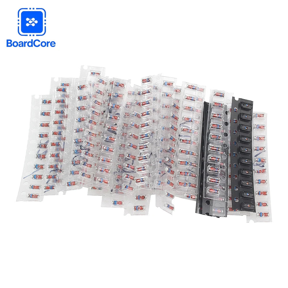 300PCS 1/2W LL34 SMD Zener Diode Kit 3V-24V/2V-39V for Circuit Protection DIY