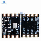 Black ZY BME280 3-in-1 Sensor Module, High Precision Temperature Humidity Barometer Altimeter Monitor Compatible with for Ardui