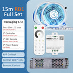 Sequential Led Strip 24v 10M 15M 20M 2835 WS2811 Horse Running LED Ribbon Flowing Water Tape Light with SP636E RF APP Controller