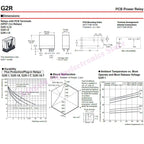 20Pcs/lot Power Relays G2R-1 12VDC 24VDC 220VAC 10A 5Pin SPDT 1C Electromagnetic Relay G2R-1-12VDC G2R-1-24VDC 100% Original New