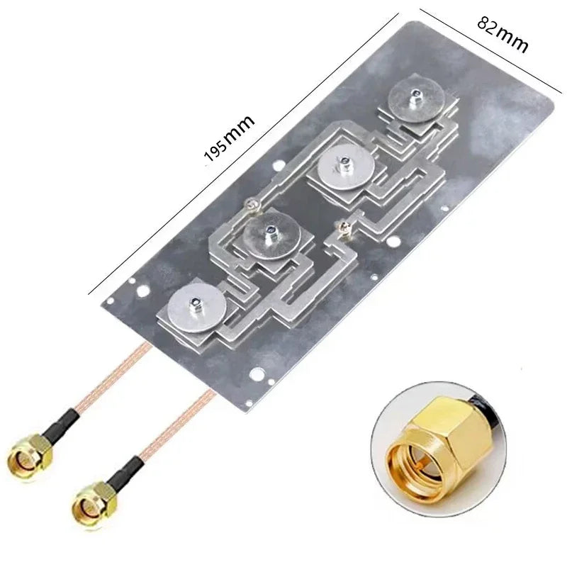 2.4G 5.8G WIFI Dual Band Wireless Router Module AP Bridge Amplifier Antenna High Gain 9-12dBi 2400-2500/5150-5850MHz