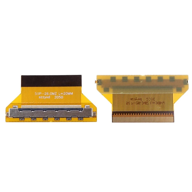 1Pcs/lot LVDS Screen Line EDP Adapter Board FIX 30P to FPC 30P/51P 1.0mm/0.5MM Flexible Cable Interface Adapter