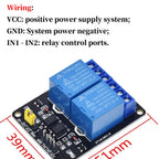 5v 12v 1 2 4 6 8 Channel Relay Module with optocoupler Relay Output 1 2 4 6 8 Way relay Module For Arduino In stock