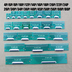 1pcs FPC/FFC Welding 0.5 Seat Connection 0.5mm Pitch Connector SMT To 2.54mm Flexible Cable Adapter Board 6 8 10 20 50 60 80 Pin