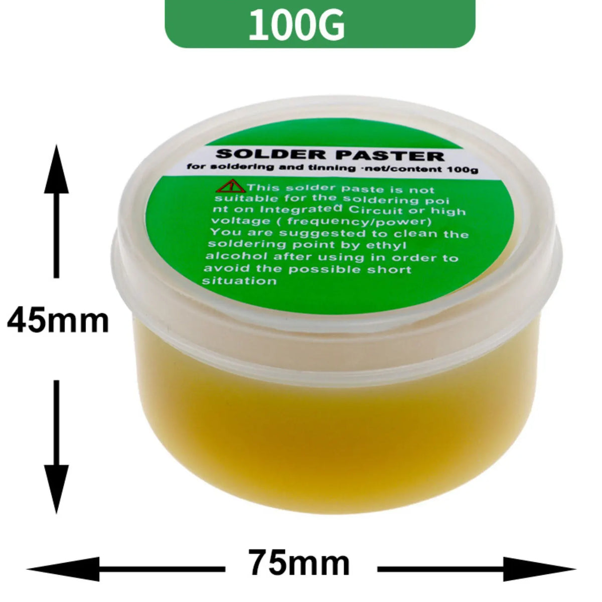 20/30/100g Soldering Flux Lead-Free Solder Paste Flux Tin Solder Paste Welding Flux For Electronics PCB LED Soldering Repair