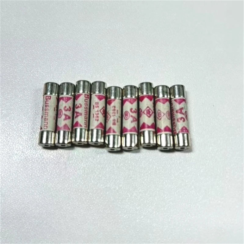 10Pcs BS1362 British Plug Fuse 3A 5A 10A 13A 2A 1A 20A 15A 6X25 Ceramic Tube Fuse British Domestic House Hold Mains Plug  Cartri