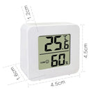Mini LCD Hygrometer Thermometer Indoor Household New Digital Temperature Humidity Meter Digital Display Wall Mounted Sensor