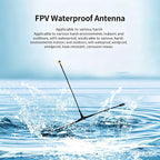 2.4 GHz/915 MHz ELRS Receive ExpressLRS High Refresh Rate Drone Communication Antenna for HD Video Transmission and FPV Antenna