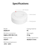 SONOFF SNZB-01P Zigbee Wireless Switch Button Smart Scene Switch Smart Home Voice Control For EWeLink APP Alexa Home Assistant