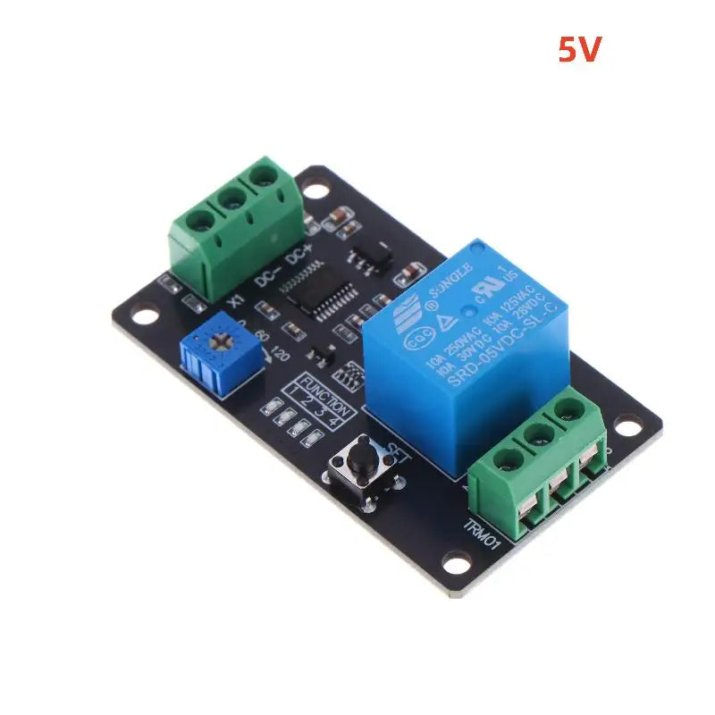 Self Locking Delay Timer Relay Adjustable Time Switch Module Accurate On Off Control for Industrial Automation Home Appliance
